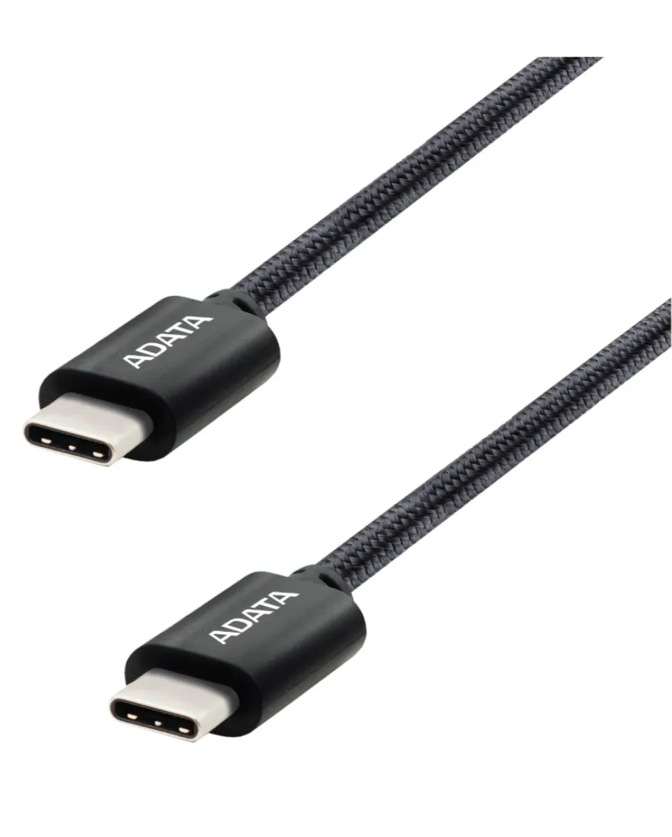 CABLE PARA CELULAR ADATA USB-C A USB-C 2M, vista 3